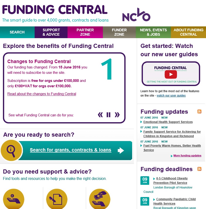 funding central